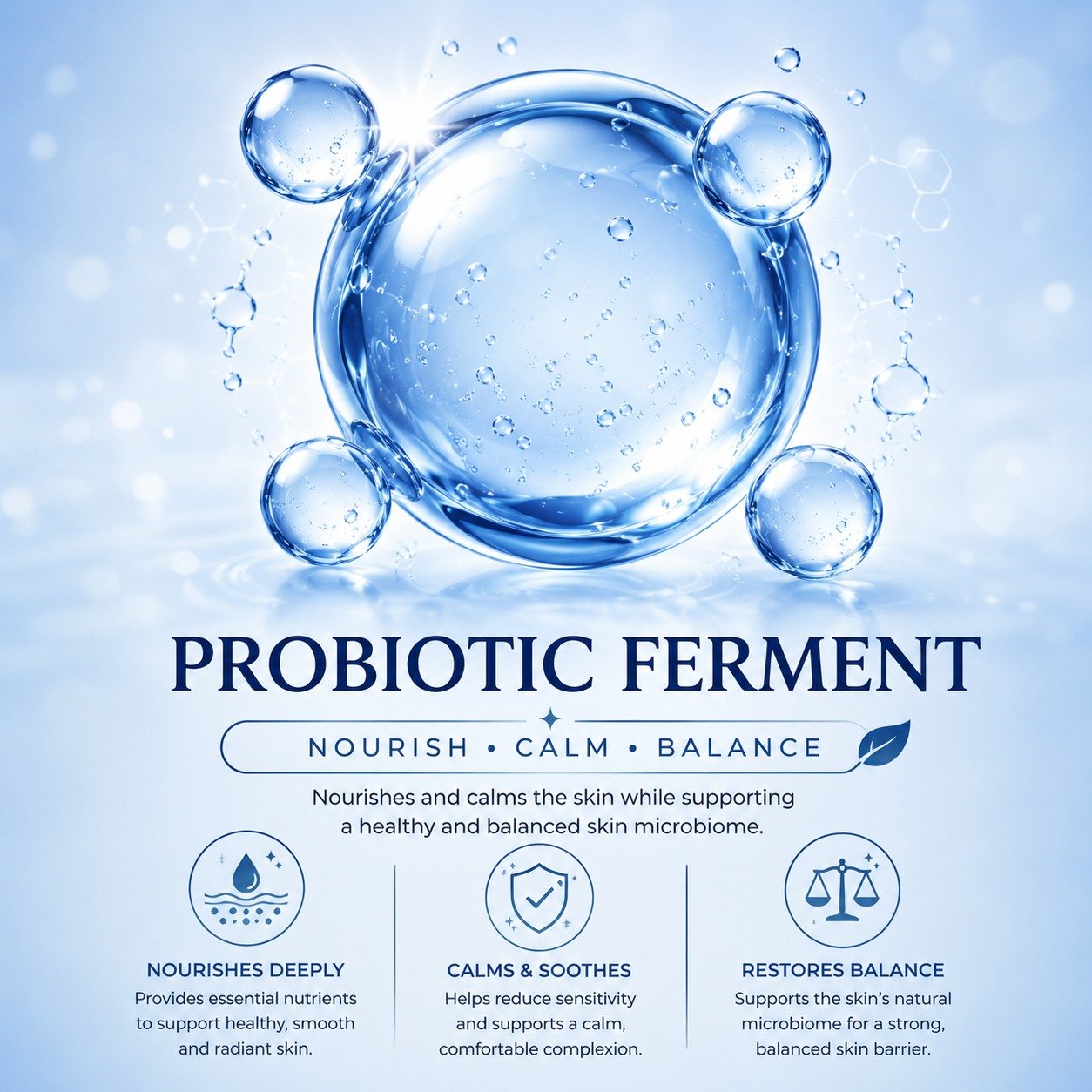 Probiotic ferment reference illustration